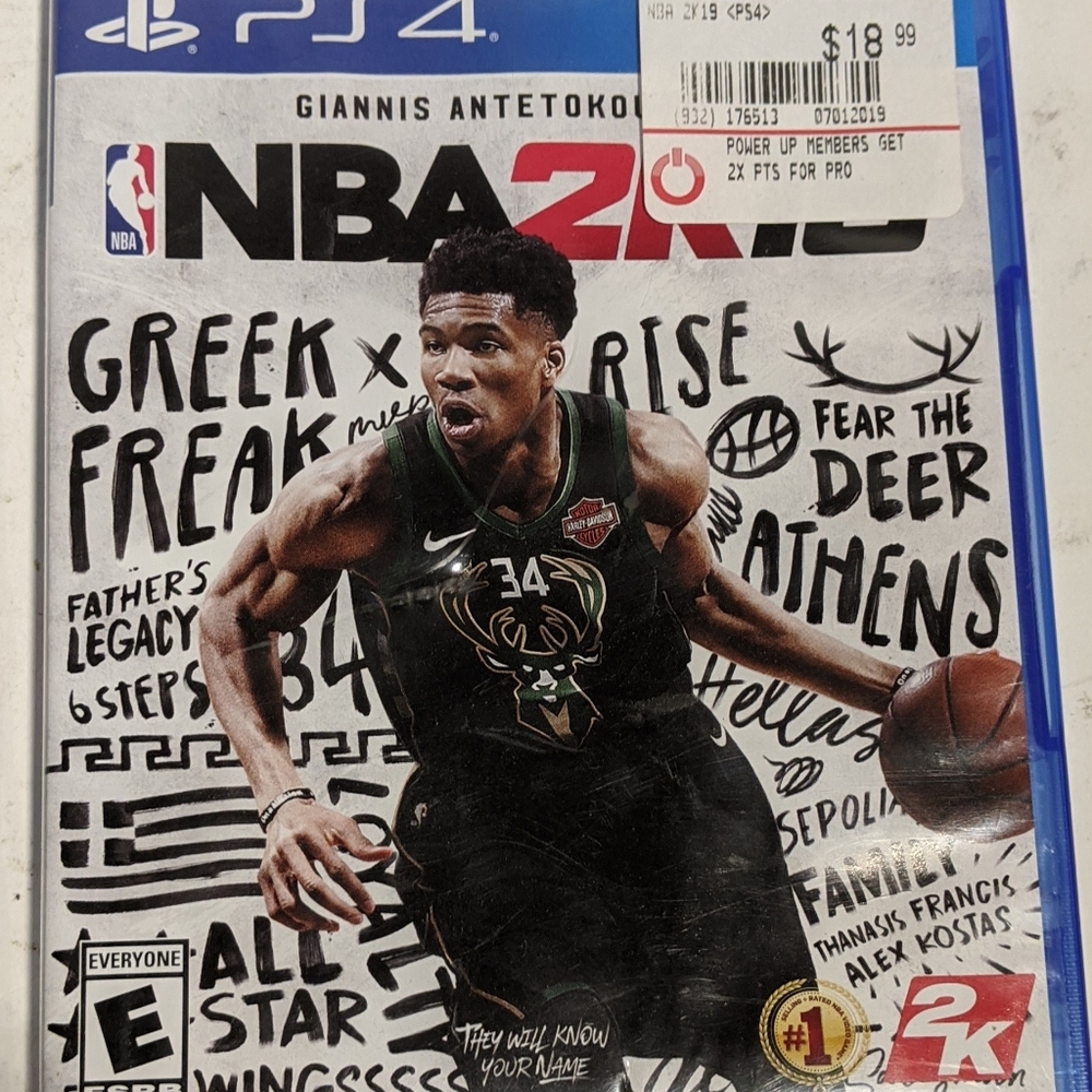 NBA 2K19 (PlayStation 4, 2018)
